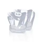 Collapsible Water Container Bag, BPA Free Food Grade Clear 2-pack-2.6 Gal