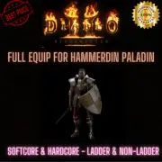 Diablo 2 Resurrected | Full Equipment Hammerdin Paladin | Ladder & NL D2