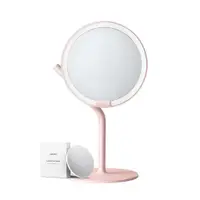 在飛比找蝦皮商城優惠-AMIRO Mate系列第三代LED高清日光化妝鏡-粉色 化