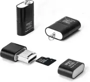 [3 Pack] Card Reader for Android,Micro SD Card to USB Adapter, TF Card Reader wi