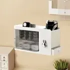 Rotatable Data Cable Storage Box Large Capacity Desktop Shelves Living Room