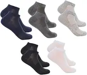 [IWOWHERO] Ankle Socks for Men Short Socks Breathable Mesh for Sports and Running