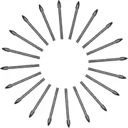 20pcs Replacement Pen Tips Compatible with All Graphic Drawing Tablet Battery- S lus Black
