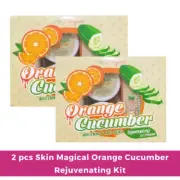 2 pcs Skin Magical Orange Cucumber Rejuvenating Kit