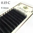 Mink False Eyelashes 0.15 C Curl Individual Eyelash Fake Eye Lashes Extension