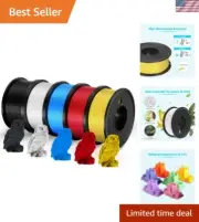 Vacuum-Sealed PLA 1.75mm 3D Printing Filament - Tangle-Free & Eco-Friendly