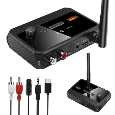 Digital Wireless Bluetooth5.3 Audio Receiver Adapter Stereo for Home Car Speaker