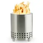 New Outdoor Mini Stove Warm Mesa Tabletop Fire Pit with Stand Low Smoke Suburbs