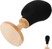 CHILDWEET Wig Head Cloth Block Mannequin Head with Base Stylish Wig Styling Stand for Displaying Hats and Accessories Elegant and Design