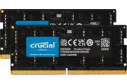 Crucial 64GB(2x32GB)DDR5-4800 SODIMM Memory [CT2K32G48C40S5]