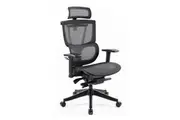 Maestro Furniture Kiran High Back Full Mesh Seat Full Adjustable Ergonomic Computer Working Office Chair Black