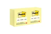 3M Post-It Notes 76x76 Canary Yellow Pack of 12 654YW