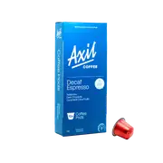 Axil Coffee Roasters Decaf Espresso Pods Blend - Swiss Water Decaf - 10 Pods