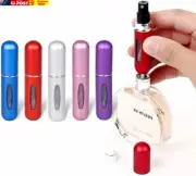 5Pcs Perfume Atomiser Bottles- 5Ml Refillable Spray Bottle Mini Underfill Empty