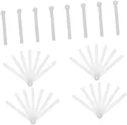 Luxshiny 12pcs Folding Fan Fans for Crafts Foldable Fan Frame Fan Making Frame Craft Fan Frame Fan Frame Foldable Hand Fan Frames Craft Fan Frames Handheld Fan Plastic White