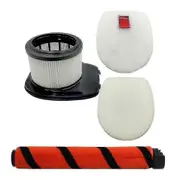 Floor roller brush hepa filter foam filter kit for shark ic300 iz251uk iz201uk iz102 vacuum cleaner