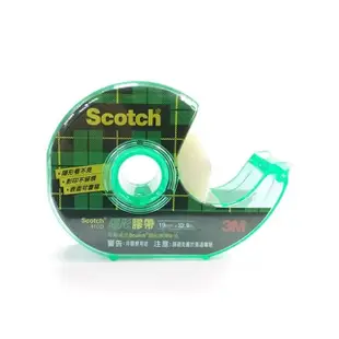 【3M】810D-3/4 Scotch隱形膠帶 附輕便膠台 19mmx32.9M