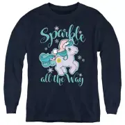 My Little Pony Kids Long Sleeve Shirt Sparkle All The Way Navy Tee
