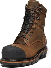 [Timberland PRO] Men's Boondock Hd Logger 8 Inch Composite Safety Toe Insulated Waterproof Industrial Work Boot
