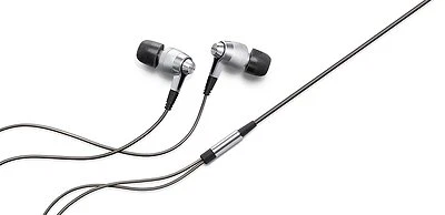 DENON Canal Type earphone AH-C720SREM Silver High Resolution from Japan New