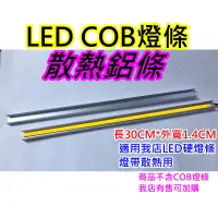 在飛比找蝦皮購物優惠-30*1.4CM LED燈散熱鋁條【沛紜小鋪】COB硬燈條散