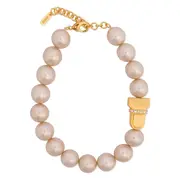 [Moschino] Moschino Faux-pearl Necklace ONE SIZE WHITE