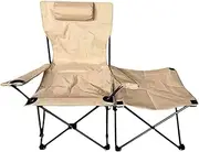 Folding Recliner Chair Outdoor - Recliner Lawn Chairs for Adults | Ergonomic Lounge Comfortable Portable Lightweight Chaise for Pool Patio Beach Backyard Tanning Lawn