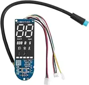 MKVAXR Bluetooth Display Dashboard Circuit Board, for Ninebot, for F40 F30 F20 F25 Electric Scooter KickScooter Dash Board Cover Parts Scooter Battery Indicator(Dashboard)