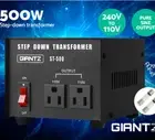 500W 240V-110V Step Down Stepdown Transformer Efficiently Voltage Converter