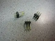 TYCO 87543-3 Connector Header 6-POS .100" Dual Row GOLD **NEW** Qty.3