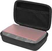 Linkidea Audio Interface Hard Case, Protective Hard Shell Travel Carrying Bag Compatible with Focusrite Scarlett 2i2 3nd Gen (Grey)