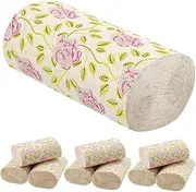 OHPHCALL 10 Rolls Roll Toilet Paper Bathroom Decorations Paper Towel Kitchen Napkin Paper Bamboo Toilet Paper Funny Toilet Paper Toilets for Bathrooms Printed Bath Tissues Bamboo Pulp