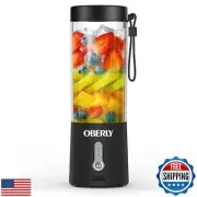 Portable Blender for Shakes and Smoothies, OBERLY 18oz Cordless Personal Trav
