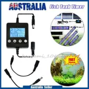 LCD Fish Tank Controller Dimmer Timer LED Aquarium Light Full Spectrum Lighting