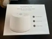 Dreamland Baby Sound Machine Dimmable Night Light: Brown Noise & White Noise