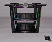 Intel NUC Under desk Mount (2 Tier)