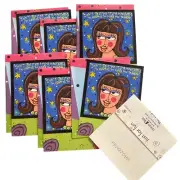 FRIENDSHIP Funny Brunette Girl Greeting Cards Leanin' Tree Lori Wiseman NOS