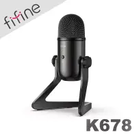 在飛比找博客來優惠-FIFINE K678 USB心型指向電容式麥克風