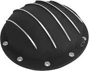 Aluminum Differential Cover Lightweight Design 10 Screw 1/2in NPT for General Diff Maintenance, Fits Intermediates 1964-1995, OE HRCGM85BK (Black)