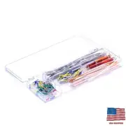 140Pcs U Shape Shield Solderless Breadboard Jumper Cable Wire Kit Arduino Shield