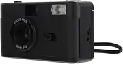 Yardenfun Plastic Retro Camera Vintage Film Camera Camera Build-in Flash Reusable for 35mm Film Photography Fun