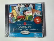 American Greetings CreataCard Spiritual Expressions 7 PC CD ** NEW ** MEGA RARE