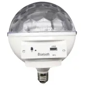 Colorful LED Revolving Stage Light Magic Ball Light Bluetooth E27 Disco Light p