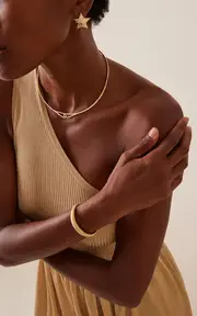 [Future Fortune] Mini Knot 18K Yellow Gold Necklace