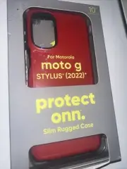 NEW PROTECT ONN RUGGED CASE MOTOROLA MOTO G* STYLUS (2022) PHONE DROP TESTED 10'