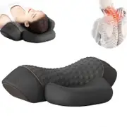 Callixe thera Pillow, Callixe Neck Pillow, Cervical massage traction Bed Back Gray Ordinary