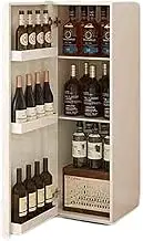 Wine Rack,Metal Wine Cabinet,Floor-Standing Three-Dimensional Wine Cabinet (can Hold 20~30 Bottles) Suitable for Bar Counter