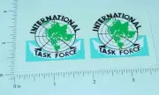 Marx International Task Force Truck Sticker Pair MX-031