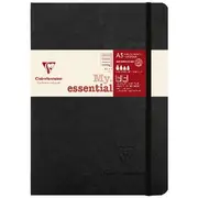 Clairefontaine My Essentials A5 Notebook Ruled 192 Page Black