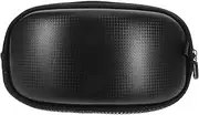 [JOINPAYA] Goggle Case for Skiing Motorcycling Swimming Soft Lined Goggles Container for Daily Use Portable Lightweight Eyewear Pouch Black No Hook